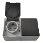 Розетки та вимикачі IP54 (0)