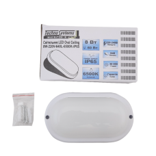 Світильник LED Oval Ceiling 8W-220V-640L-6500K-IP65 TNSy