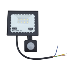 Прожектор LED 30W ULTRA Slim 220V 3000Lm 6500K IP65 з датчиком руху TNSy Прожектор LED 30W ULTRA Slim 220V 3000Lm 6500K IP65 з датчиком руху TNSy