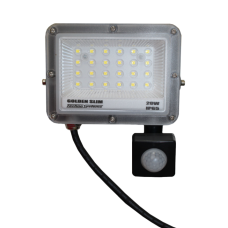Прожектор LED 20W GOLDEN Slim 220V 2200Lm 6500K IP65 + ДР TNSy