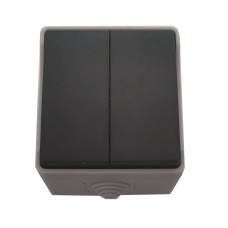 Вимикач для відкритої установки 2-кл. IP54 TNSy SURFACE Вимикач для відкритої установки 2-кл. IP54 TNSy SURFACE