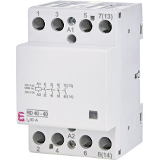 Контактор модульний RD 40-40 230V AC/DC Контактор модульний RD 40-40 230V AC/DC