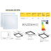 Світильник LED-OPAL-595-19-6400K-36W-220V-3000L TNSy