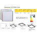 Світильник LED-PANEL 6400K-36W-220V-3000L Alum TNSy